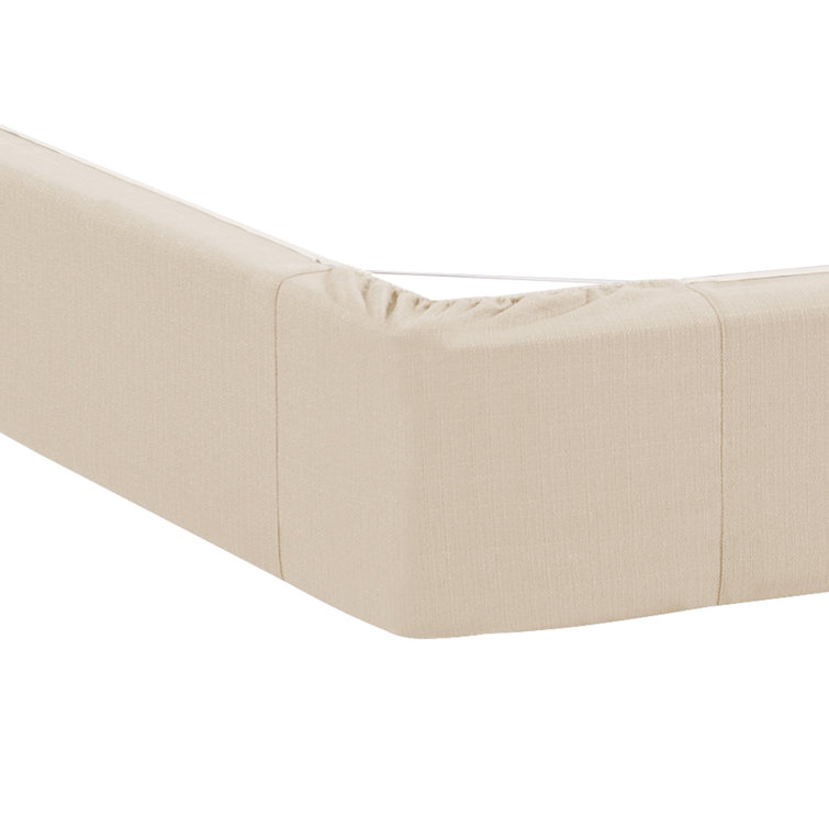 Avanti Pecan Queen Polyester Box Spring Cover