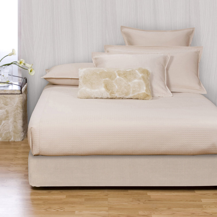Avanti Pecan Queen Polyester Box Spring Cover