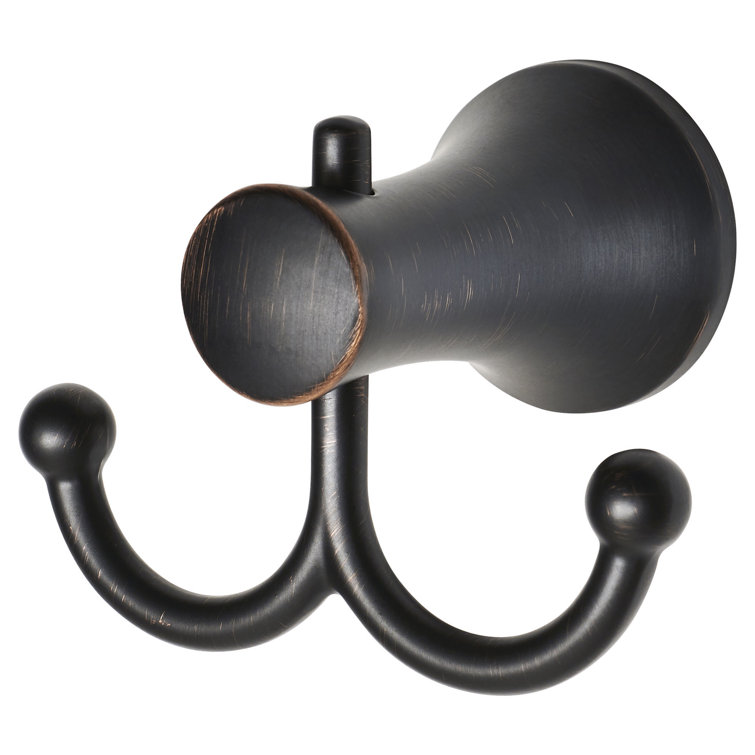 Legacy Bronze Double Wall Mounted Towel Hook