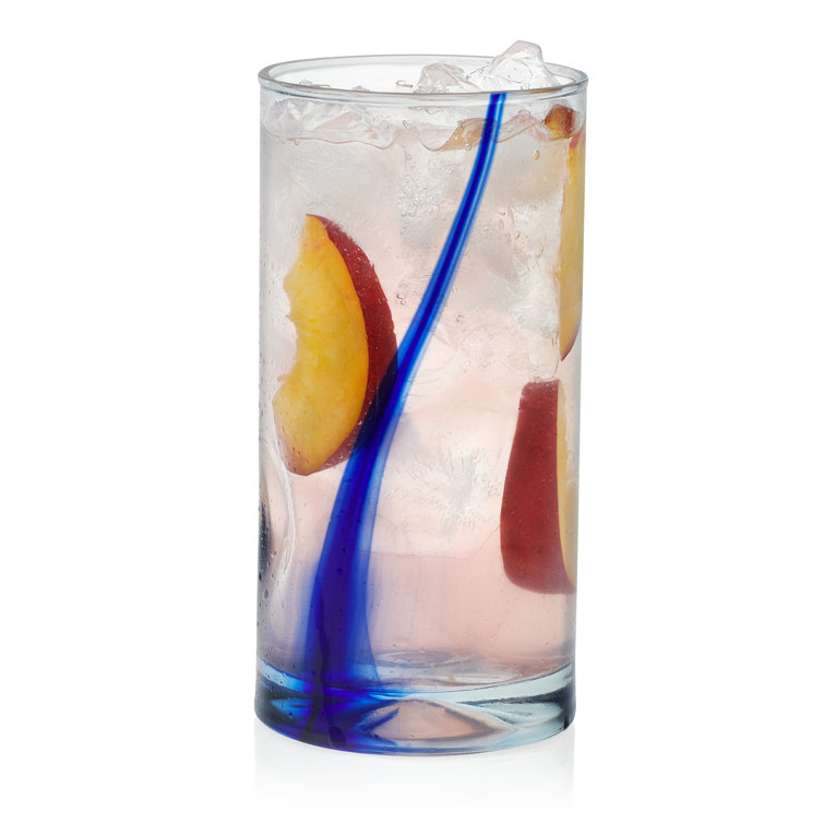 Libbey Blue Ribbon 16-Piece Glass Tumbler and Rocks Set