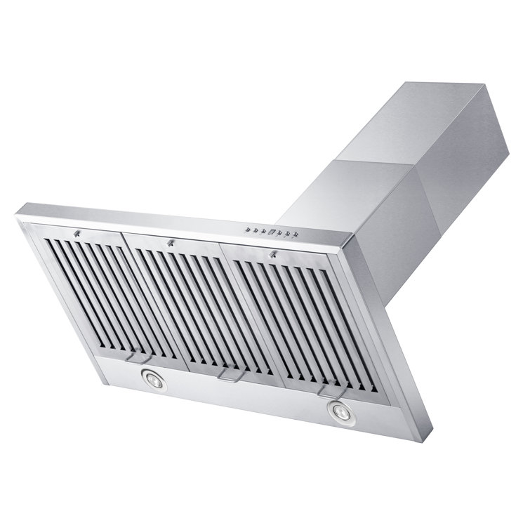 48-inch Stainless Steel Convertible Wall Mounted Range Hood