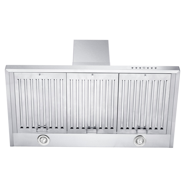 48-inch Stainless Steel Convertible Wall Mounted Range Hood