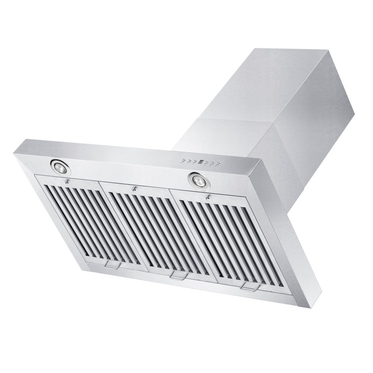 30" Stainless Steel Convertible Wall Mount Range Hood