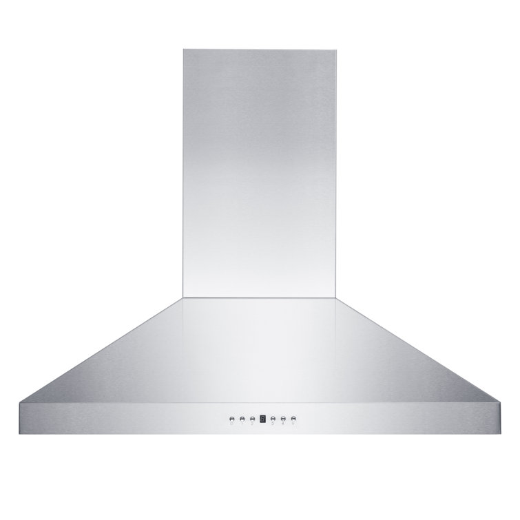 30'' Stainless Steel Convertible Island Range Hood
