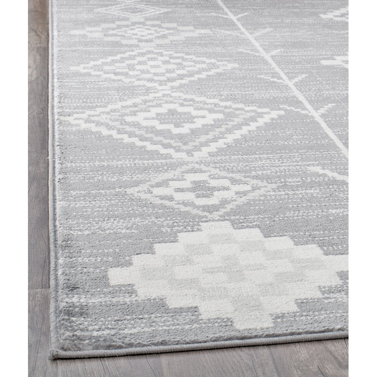 Soleil Native Driftwood 8'9"x12' Synthetic Diamond Area Rug