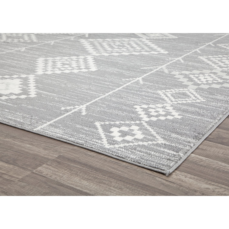 Soleil Native Driftwood 8'9"x12' Synthetic Diamond Area Rug