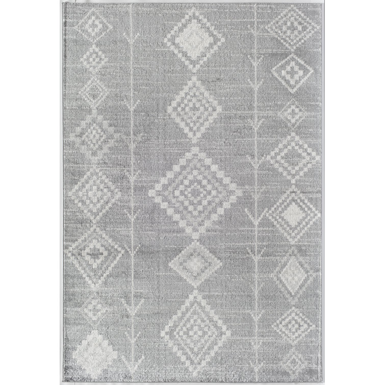 Soleil Native Driftwood 8'9"x12' Synthetic Diamond Area Rug