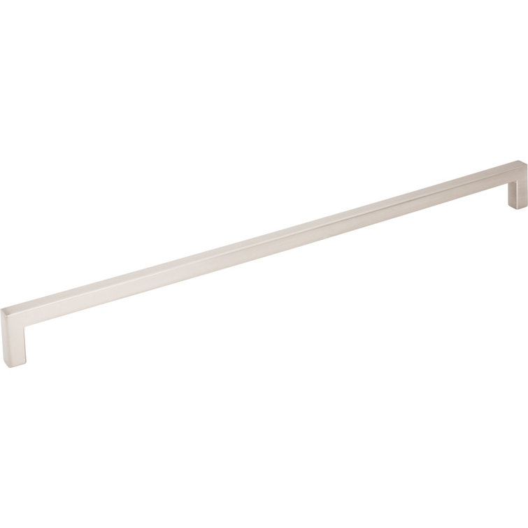 Sleek Satin Nickel 13" Brushed Bar Cabinet Pull