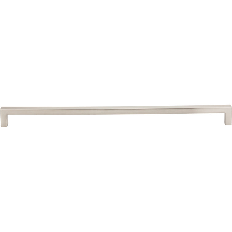 Sleek Satin Nickel 13" Brushed Bar Cabinet Pull