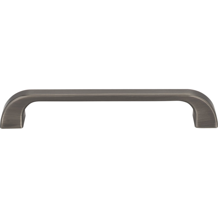 Brushed Pewter Modern Appliance Bar Pull with Mounting Hardware