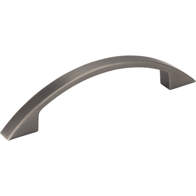 Brushed Pewter Traditional Cabinet Pull with Mounting Hardware