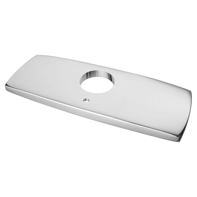 Polished Chrome 4-Inch Deck Plate for Selectronic Faucets