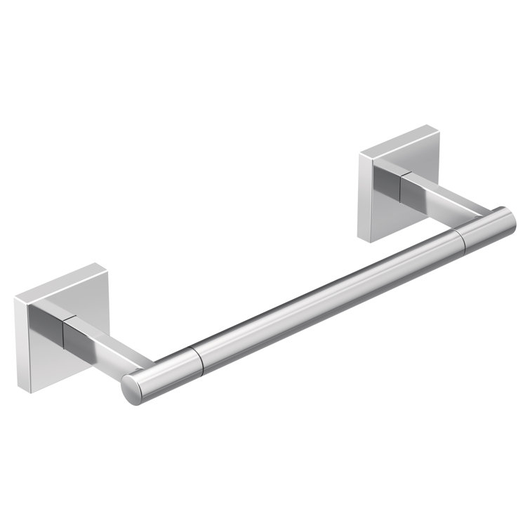 Triva 9" Chrome Wall Mounted Modern Towel Bar