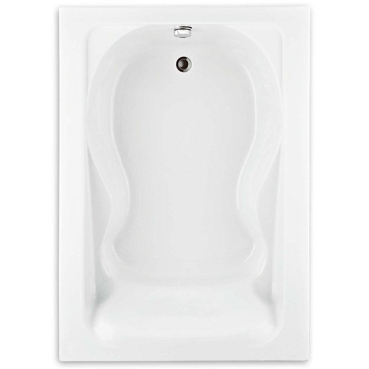 Cadet 60'' White Acrylic Drop-In Soaking Bathtub
