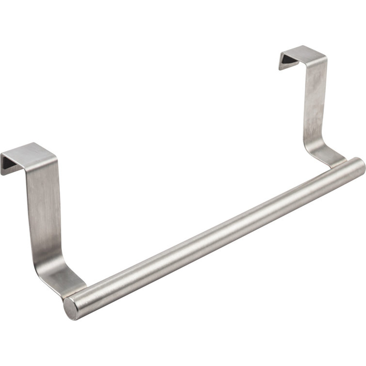 10'' Stainless Steel Over-the-Door Towel Bar