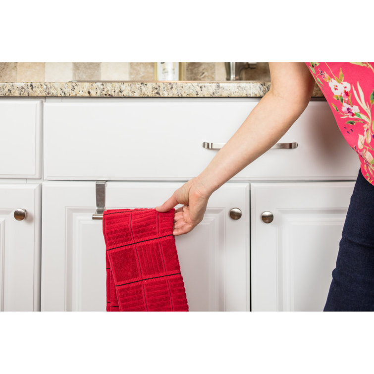 10'' Stainless Steel Over-the-Door Towel Bar