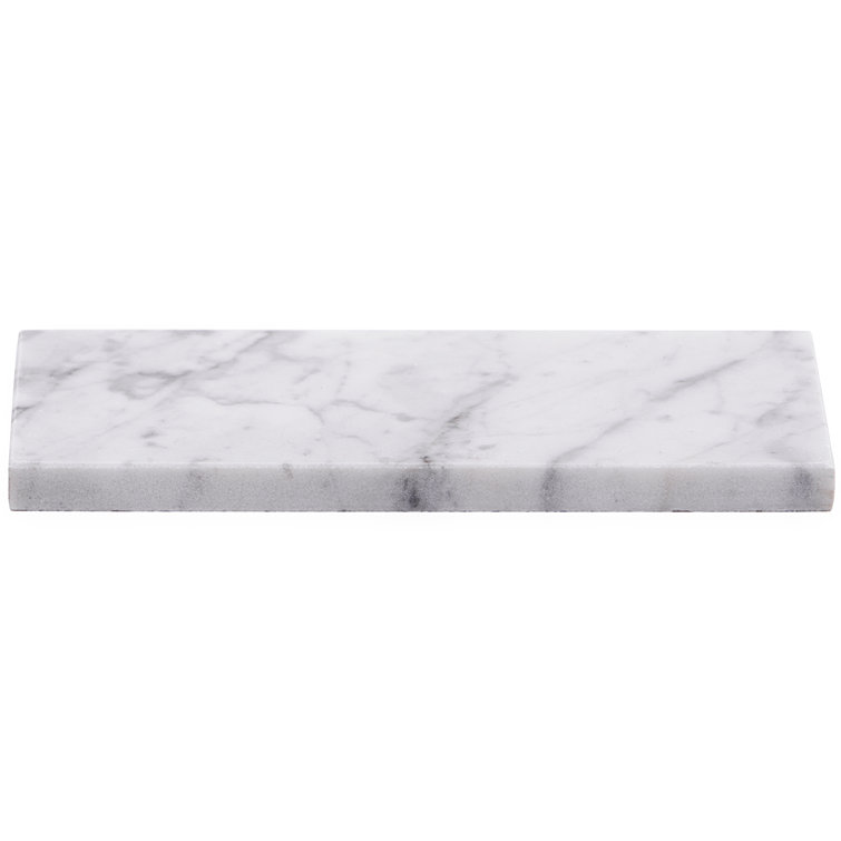 White Carrara Polished Marble Subway Tile for Floor & Wall