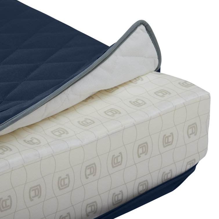 Chamomile Quilted Outdoor Chaise Lounge Cushion Cover, 72" x 21"