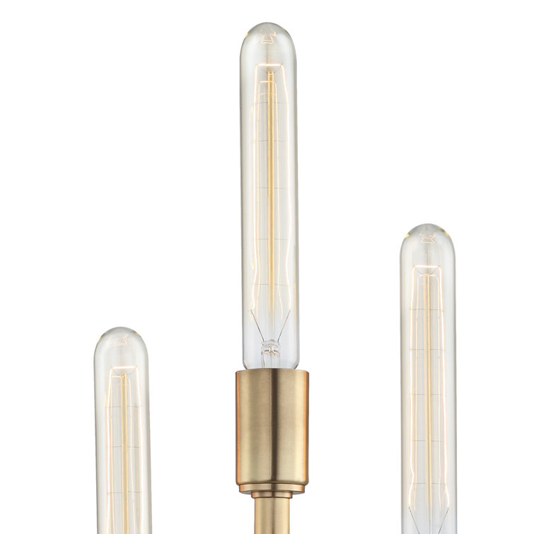 Aged Brass 3-Light Energy Star Wall Sconce