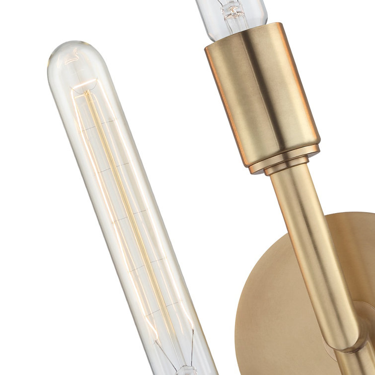 Aged Brass 3-Light Energy Star Wall Sconce