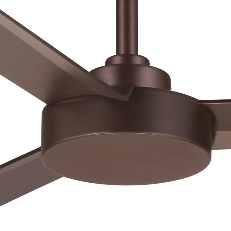 52'' Oil Rubbed Bronze 3-Blade Ceiling Fan with Remote