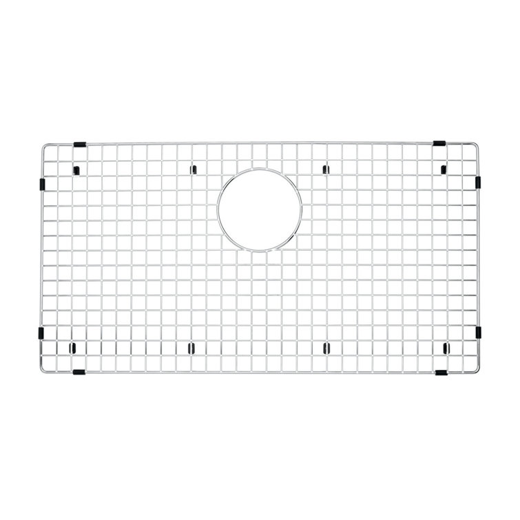 Precis Stainless Steel Sink Grid with Central Drain Opening