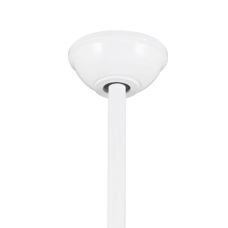52" White LED Ceiling Fan with Remote and Light Kit