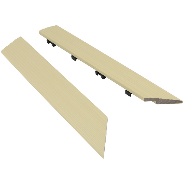 Sahara Sand Composite Interlocking Outdoor Deck Trim