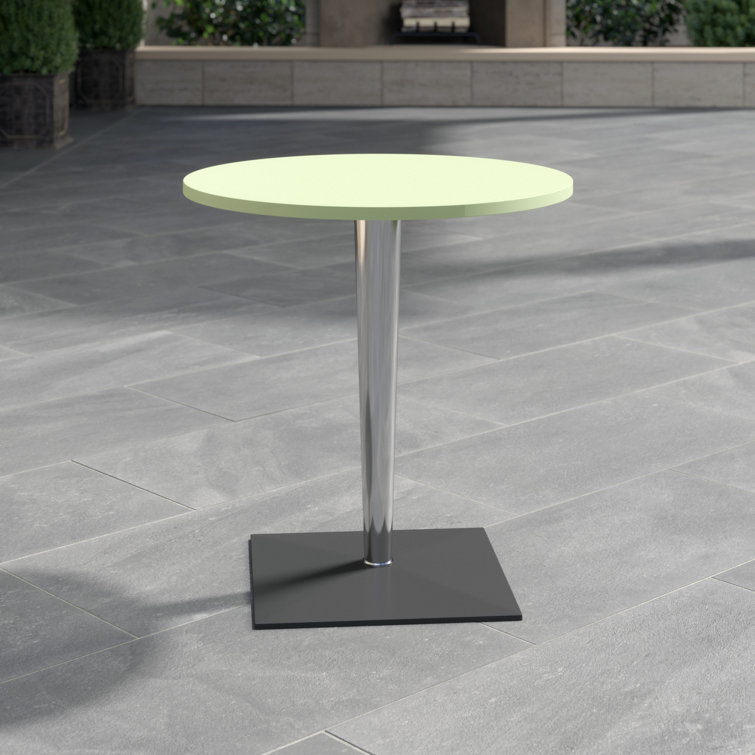 Philippe Starck Black Round Counter Height Melamine Table