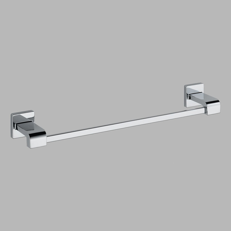 Ara 18-Inch Chrome Wall Mounted Towel Bar