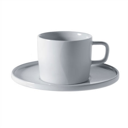 White Porcelain Mocha Cup Set of 4