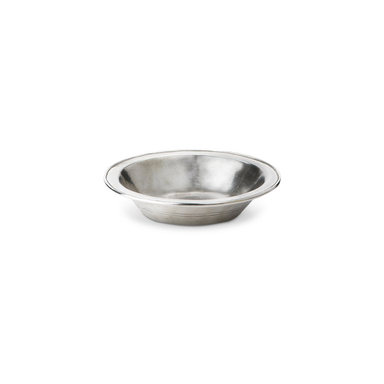Handmade Small Pewter Dessert Bowl