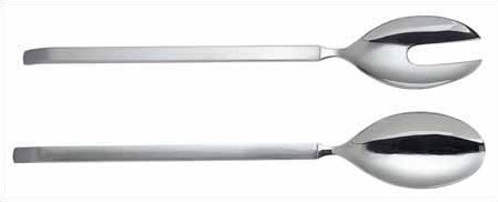 Achille Castiglioni Stainless Steel Salad Serving Set