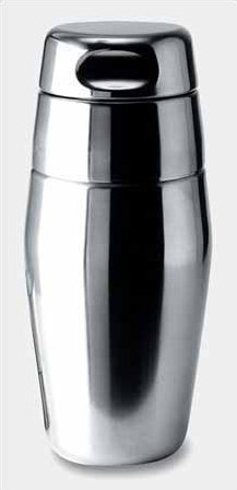 Stainless Steel Mirror Polish Cocktail Shaker, 17-3/4-Ounce