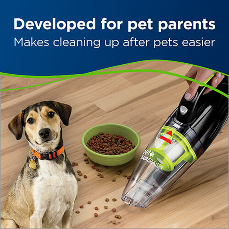 Black and Lime Cordless Handheld Pet Vacuum Cleaner