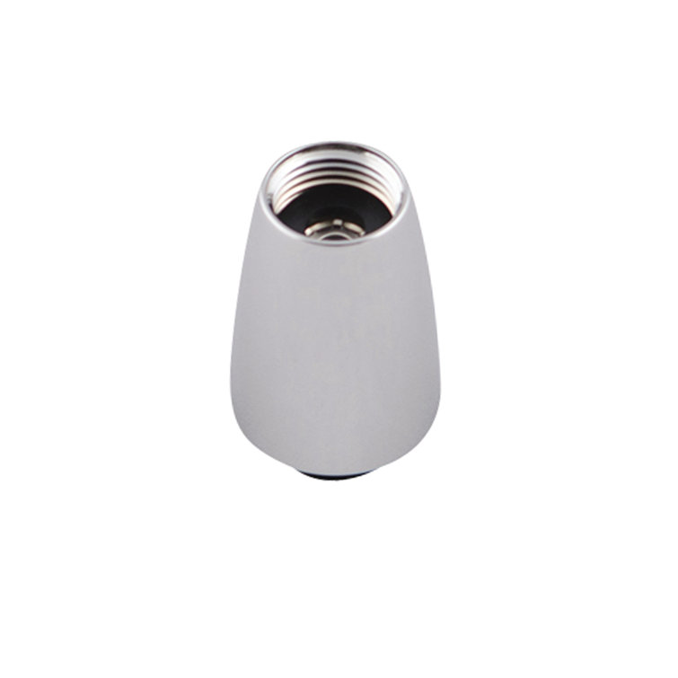 Chrome Handheld Shower Vacuum Breaker with Iron Finish