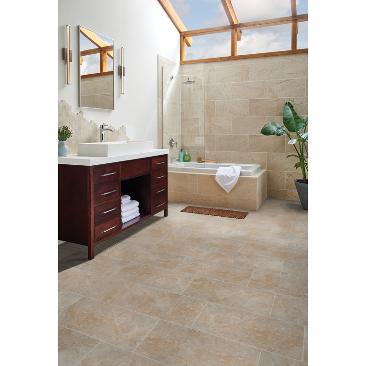 Ansello Ivory Large 12" x 24" Matte Ceramic Tile