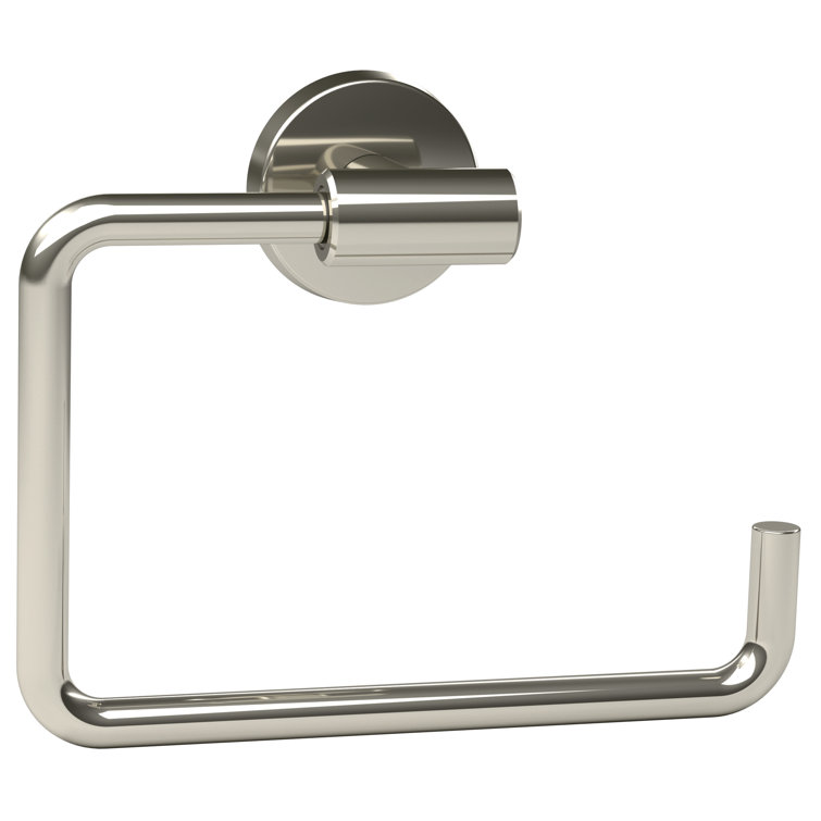 Polished Stainless Steel Modern Wall Mounted Towel Ring