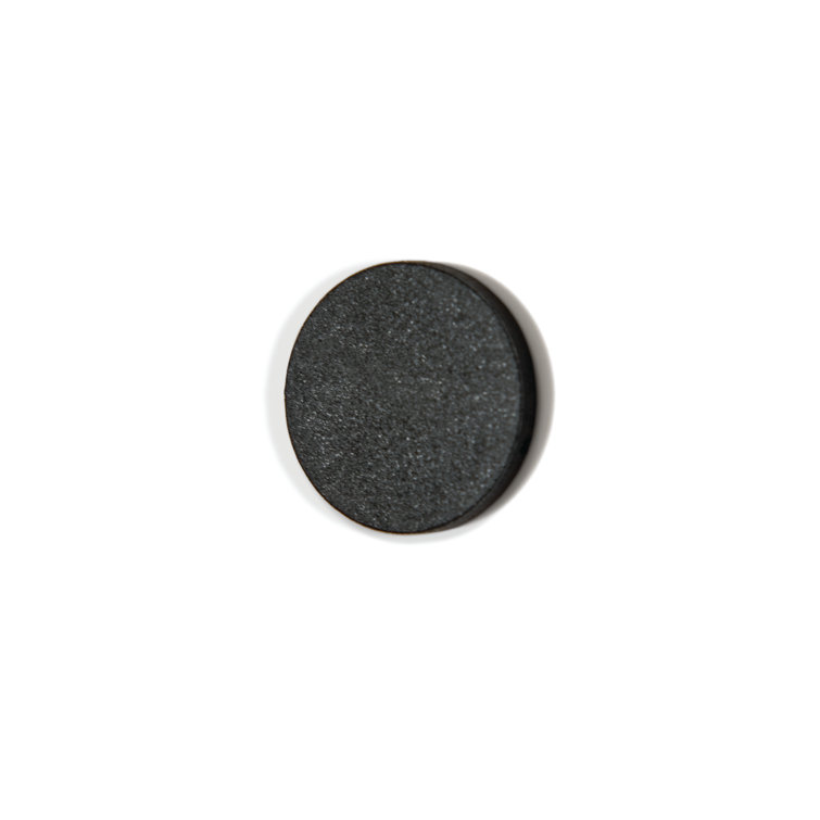 Large Black Polystyrene Minimalist Wall Clock