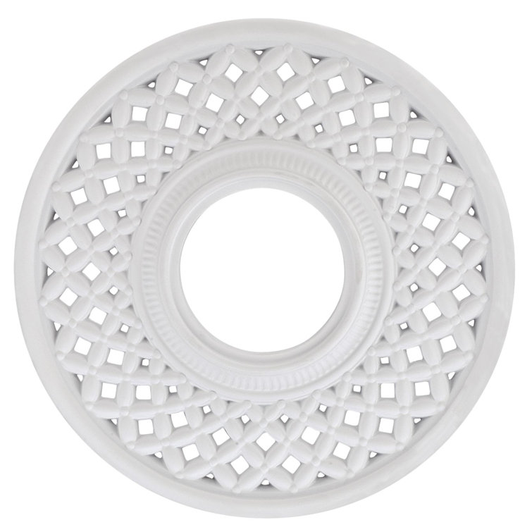 Botino 16" White Polyurethane Ceiling Medallion