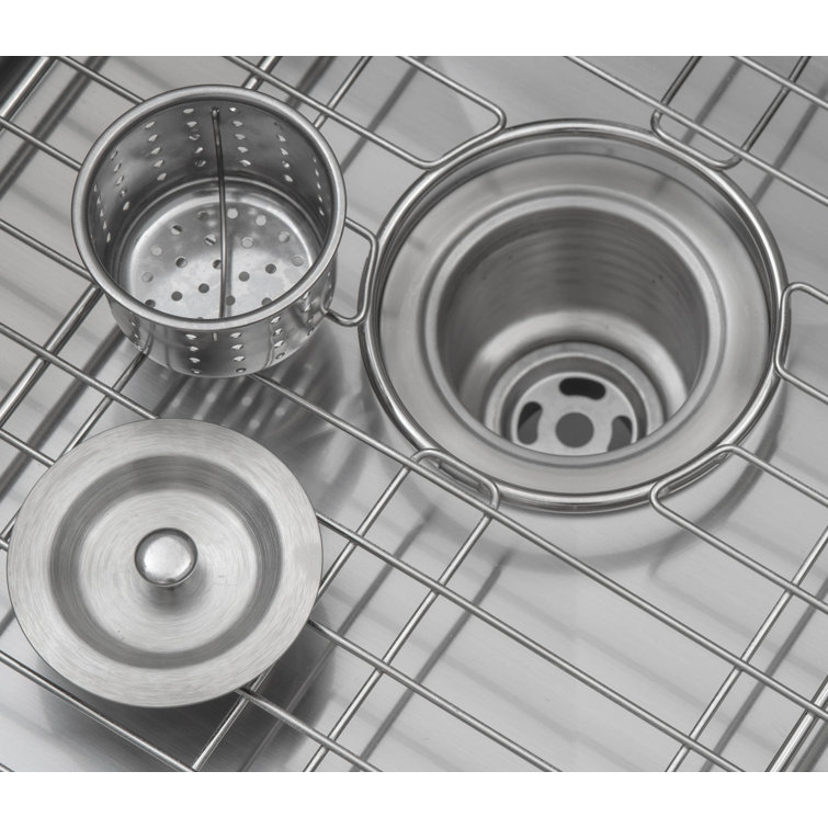 Prestige 32'' Stainless Steel Undermount Single Bowl Kitchen Sink
