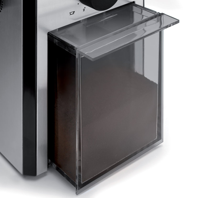 De'Longhi Stainless Steel Electric Burr Coffee Grinder with Adjustable Grind