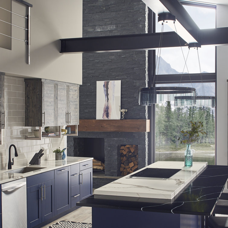 Coal Canyon 6'' x 24'' Stacked Natural Stone Ledger Panel Wall Tile