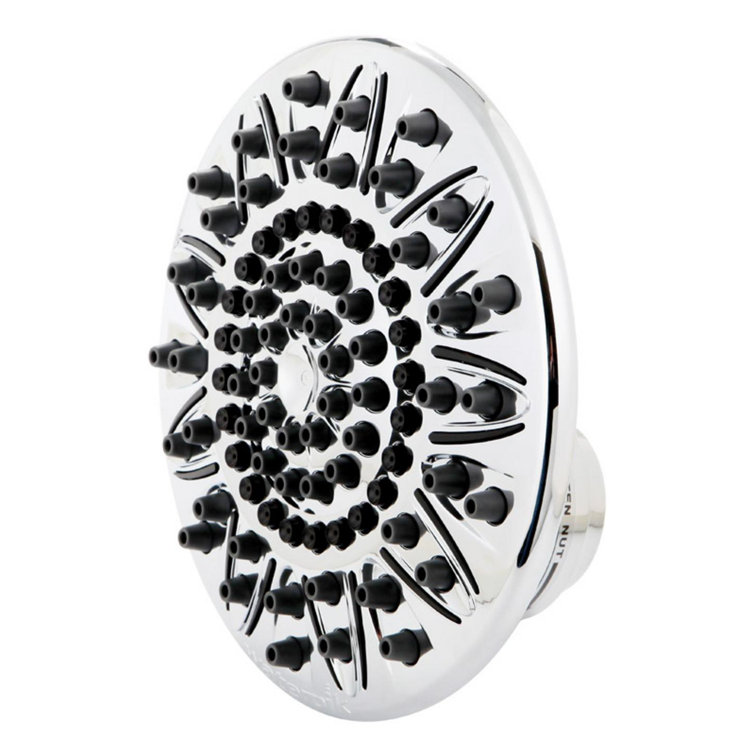 Waterpik Chrome 7-Setting Rainfall Wall Mounted Showerhead