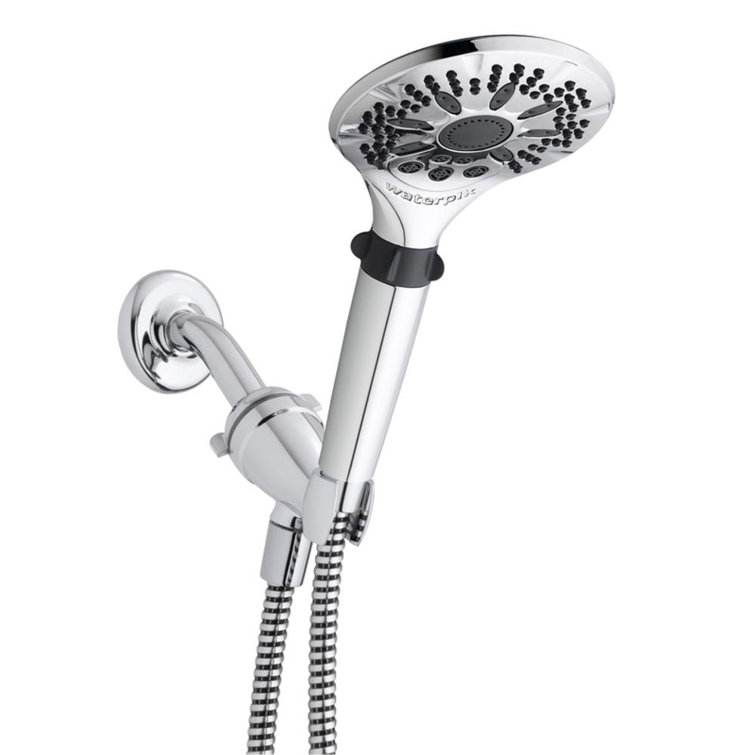 Chrome Handheld Showerhead with 5 Spray Settings