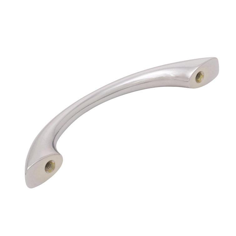 Vaile Polished Chrome 3-3/4" Arch Cabinet Pull