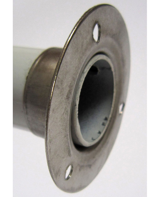 36-Inch White Metal Undermount Farm Sink Installation Kit
