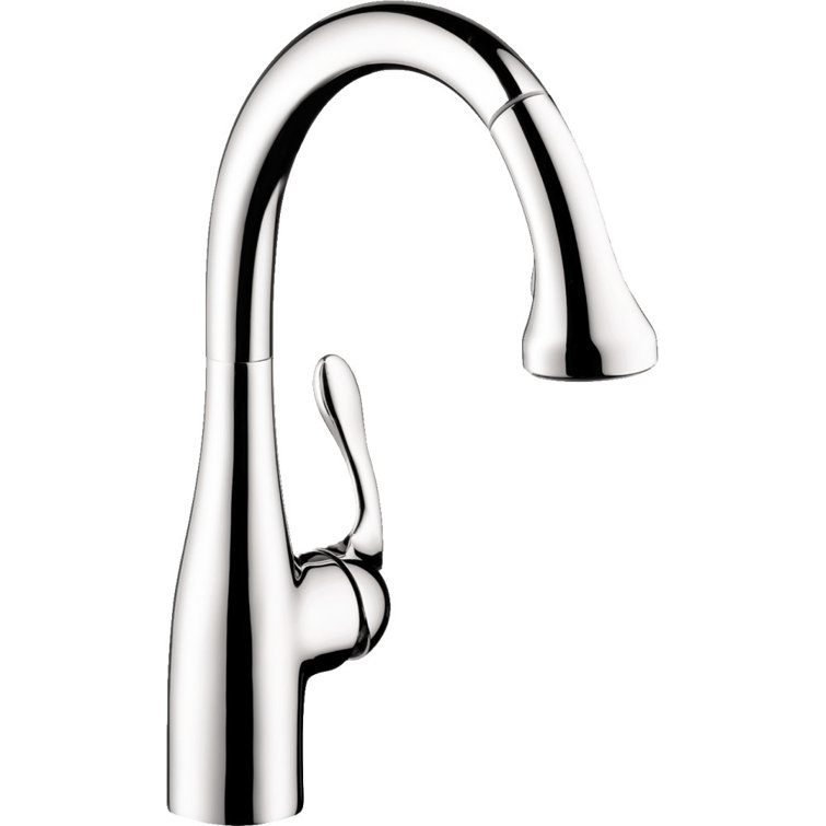 Stainless Steel Modern Pull-Out Spray Kitchen Faucet