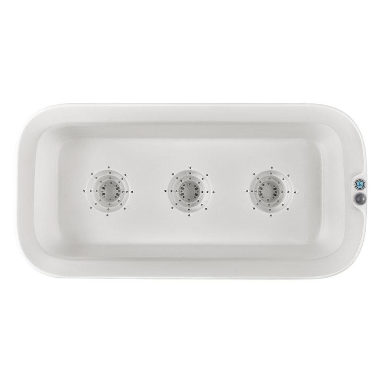 Alpine White Mod Planter Box for Indoor/Outdoor 20"x40"