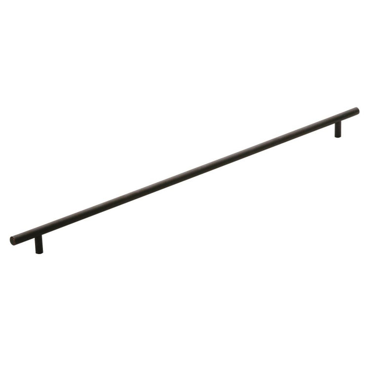 16-3/8 Inch Oil Rubbed Bronze Bar Pull with Mounting Hardware